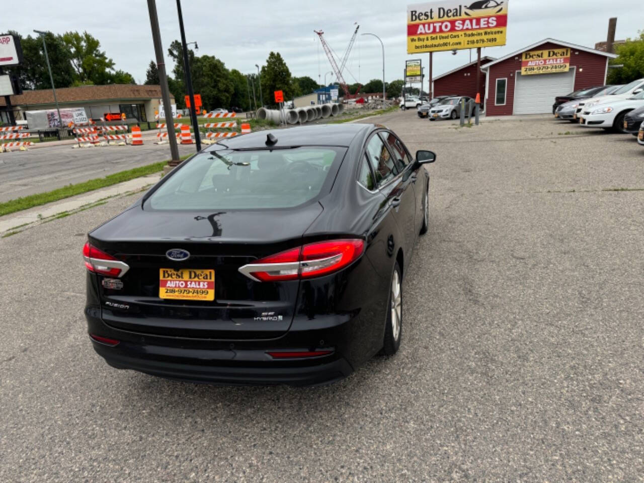 2019 Ford Fusion Hybrid for sale at BEST DEAL AUTO SALES in Moorhead, MN