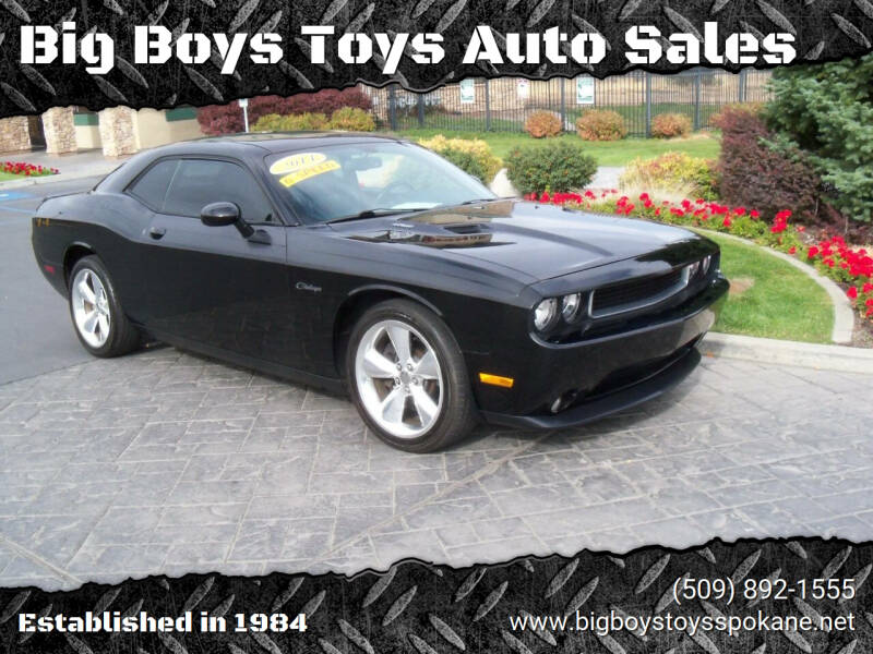 2014 Dodge Challenger for sale at Big Boys Toys Auto Sales in Spokane Valley WA