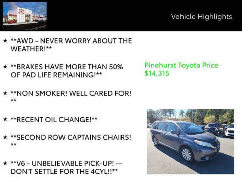 2017 Toyota Sienna LE 7-Passenger