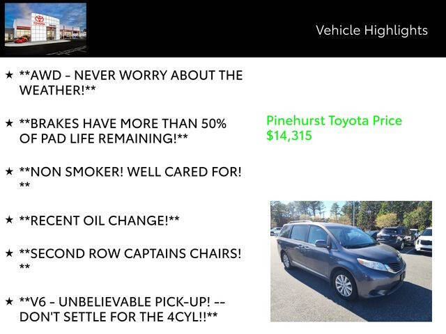 2017 Toyota Sienna LE 7-Passenger