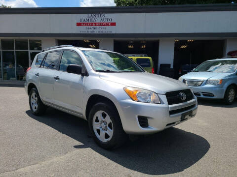 2010 Toyota RAV4 for sale at Landes Family Auto Sales in Attleboro MA
