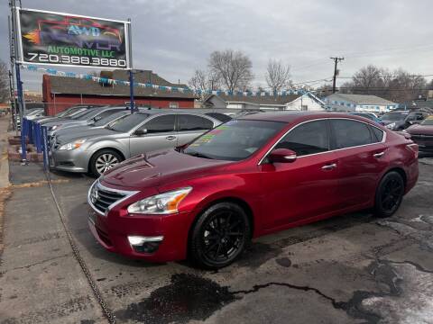 2013 Nissan Altima for sale at AWD Denver Automotive LLC in Englewood CO