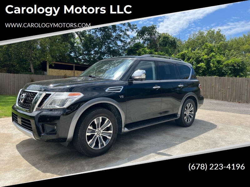 2018 Nissan Armada for sale at Carology Motors LLC in Marietta GA