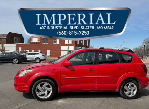 2005 Pontiac Vibe for sale at IMPERIAL AUTO OF SLATER llc in Slater MO