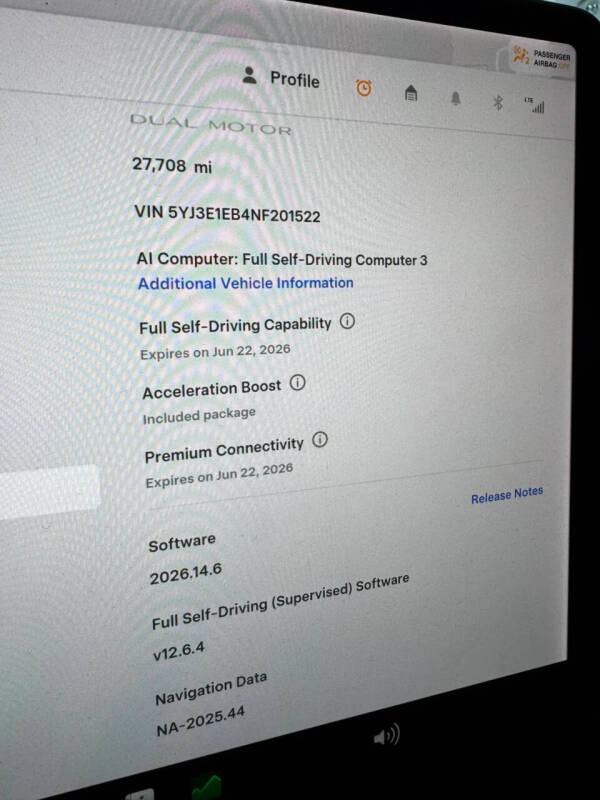 2022 Tesla Model 3 Long Range