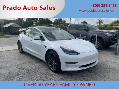 2021 Tesla Model 3 for sale at Prado Auto Sales in Miami FL