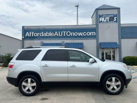 2012 GMC Acadia for sale at Affordable Autos in Houma LA