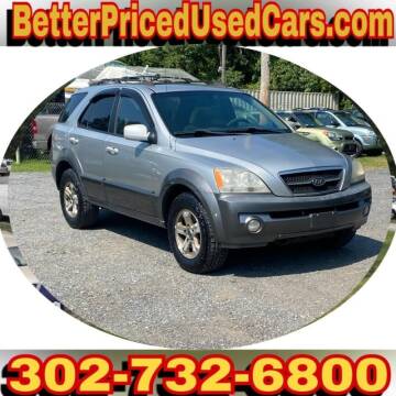 2004 Kia Sorento for sale at Better Priced Used Cars in Frankford DE