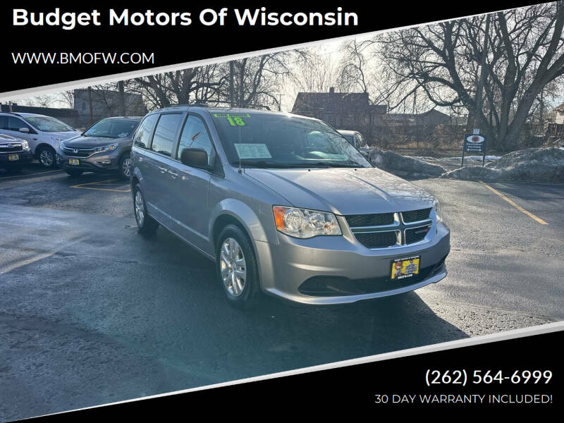 2018 Dodge Grand Caravan SE
