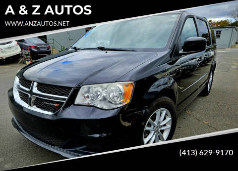 2014 Dodge Grand Caravan for sale at A & Z AUTOS in Westfield MA