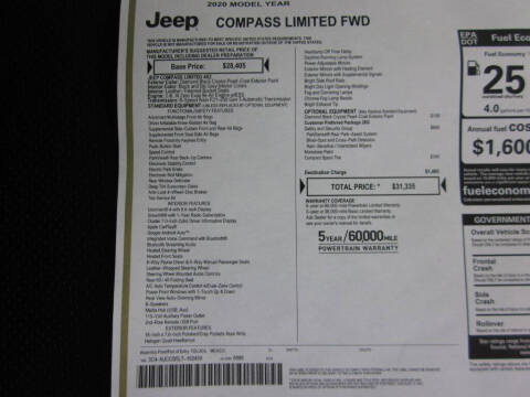 2020 Jeep Compass Limited