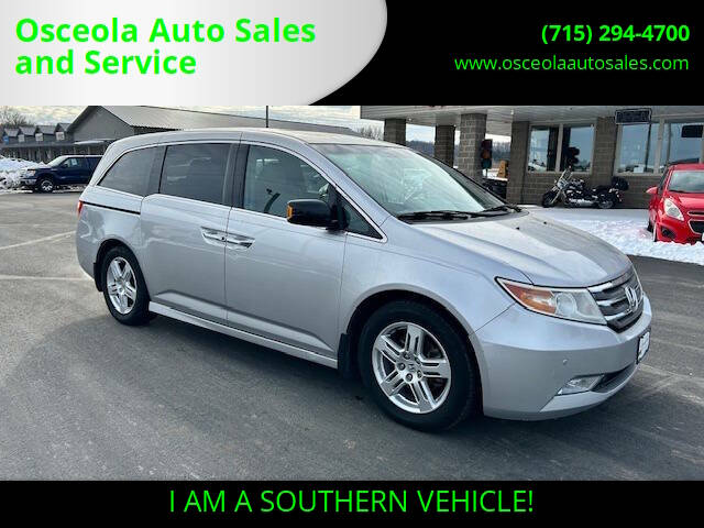 2012 Honda Odyssey for sale at Osceola Auto Sales and Service in Osceola WI