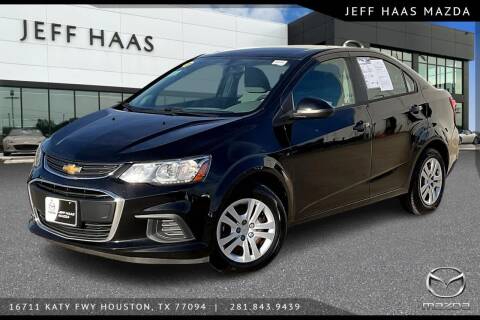 2019 Chevrolet Sonic for sale at JEFF HAAS MAZDA in Houston TX