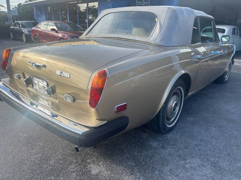 1981 Rolls-Royce Corniche