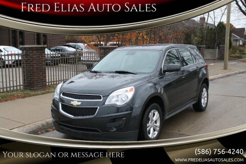 2012 Chevrolet Equinox for sale at Fred Elias Auto Sales in Center Line MI