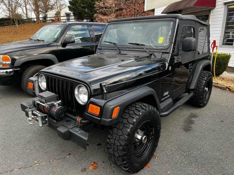 2004 Jeep Wrangler for sale at Orlandos Motors & Detail in Winston Salem NC