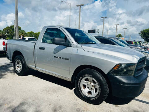 2012 RAM Ram Pickup 1500 for sale at DAN'S DEALS ON WHEELS AUTO SALES, INC. in Davie FL