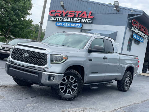 2019 Toyota Tundra for sale at Crystal Auto Sales Inc in Nashville TN