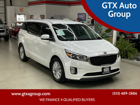 2017 Kia Sedona for sale at GTX Auto Group in West Chester OH
