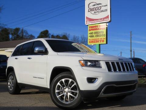 2015 Jeep Grand Cherokee for sale at Diego Auto Sales #1 in Gainesville GA