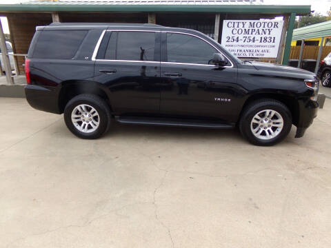 2016 Chevrolet Tahoe for sale at CITY MOTOR COMPANY in Waco TX