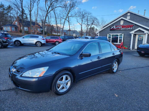 2005 Honda Accord for sale at Auto Point Motors, Inc. in Feeding Hills MA