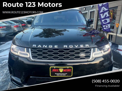 2020 Land Rover Range Rover Sport for sale at Route 123 Motors in Norton MA