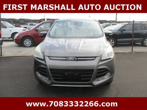 2013 Ford Escape for sale at First Marshall Auto Auction in Harvey IL