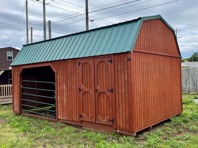 2020 Burnett Affordable Buildings 12x20 Livestock Barn for sale at Lakeside Auto RV & Outdoors in Cleveland, OK