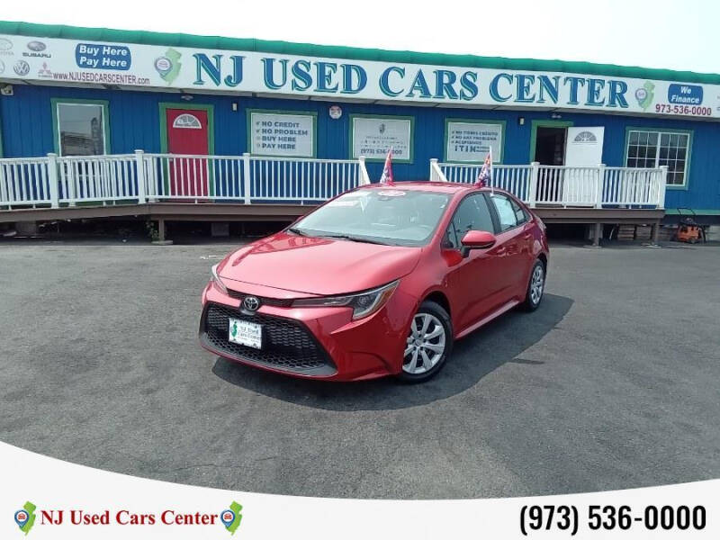 2021 Toyota Corolla for sale at New Jersey Used Cars Center in Irvington NJ