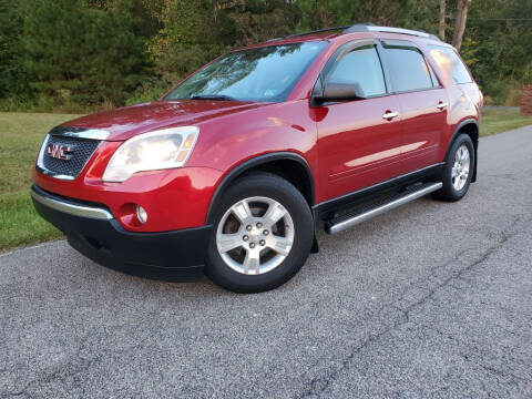 2012 GMC Acadia for sale at TM AUTO WHOLESALERS LLC in Chesapeake VA