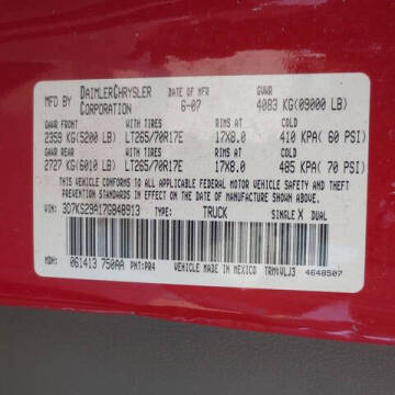 2007 Dodge Ram 2500 SLT