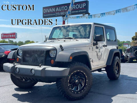 2010 Jeep Wrangler for sale at Divan Auto Group in Feasterville Trevose PA