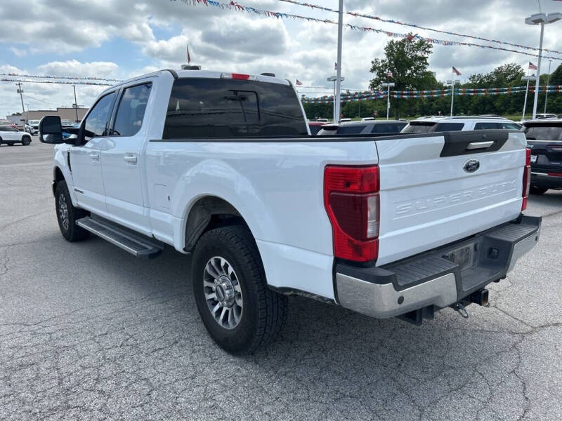 Used 2022 Ford F-250 Super Duty Lariat with VIN 1FT7W2BTXNEC17369 for sale in Claremore, OK