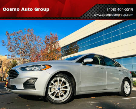 2019 Ford Fusion for sale at Cosmo Auto Group in San Jose CA