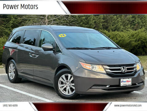 2014 Honda Odyssey for sale at Power Motors in Halethorpe MD