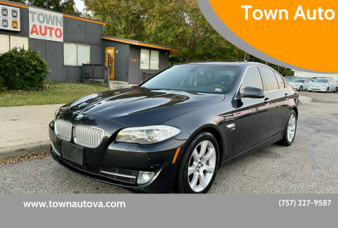 2012 BMW 5 Series for sale at Town Auto in Chesapeake VA