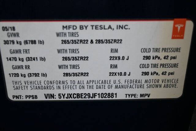 2018 Tesla Model X 100D