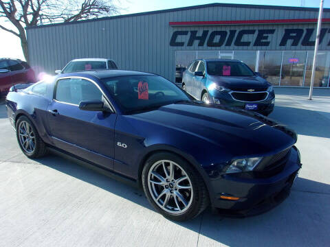 2012 Ford Mustang for sale at Choice Auto in Carroll IA