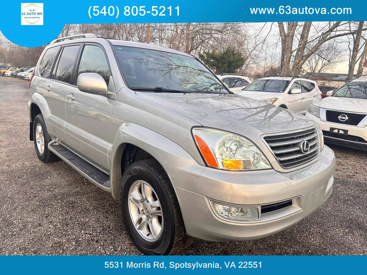 2003 Lexus GX 470 for sale at 63 Auto Inc in Spotsylvania, VA