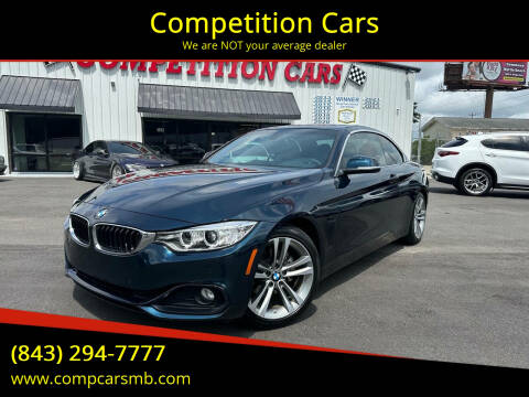 2016 BMW 4 Series for sale at Competition Cars in Myrtle Beach SC