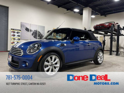 2015 MINI Convertible for sale at DONE DEAL MOTORS in Canton MA