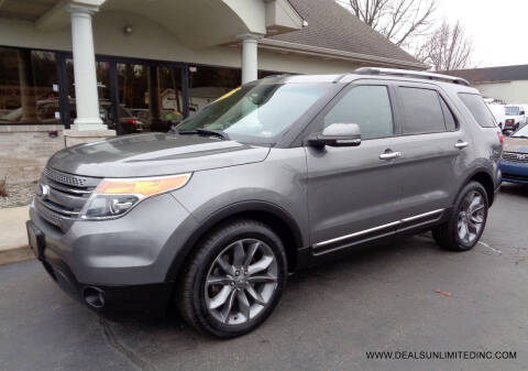 2013 Ford Explorer for sale at DEALS UNLIMITED INC in Portage MI