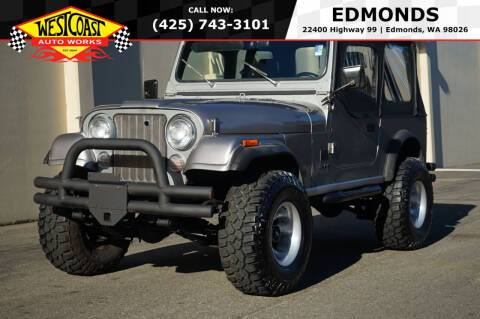1984 Jeep CJ-7 for sale at West Coast AutoWorks -Edmonds in Edmonds WA