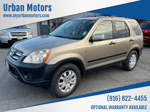 2005 Honda CR-V for sale at Urban Motors in Sacramento CA