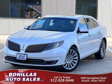 2013 Lincoln MKS for sale at Bonillas Auto Sales in Austin TX