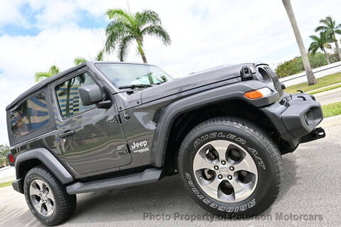 2021 Jeep Wrangler for sale at MOTORCARS in West Palm Beach FL
