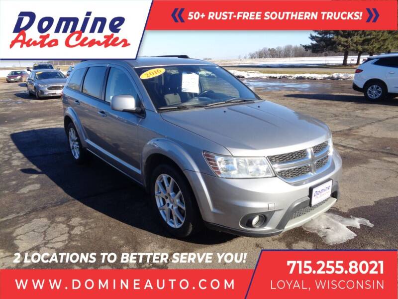 2016 Dodge Journey for sale at Domine Auto Center in Loyal WI