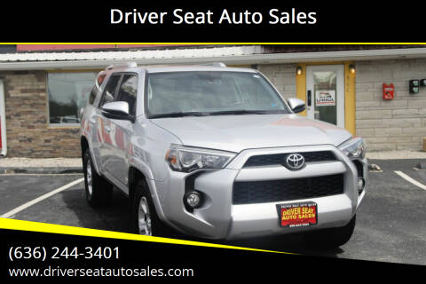 2016 Toyota 4Runner for sale at Driver Seat Auto Sales in Saint Charles MO