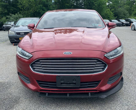 2013 Ford Fusion for sale at J&N Cabrera Auto Sales in Plainfield NJ